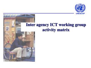 Inter agency ICT working group activity matrix