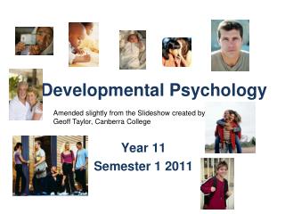 Developmental Psychology