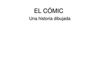 EL CÓMIC