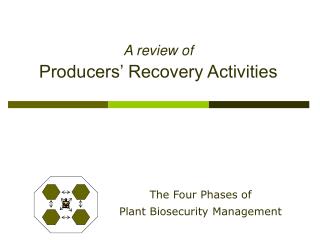 A review of Producers’ Recovery Activities
