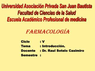 Farmacología