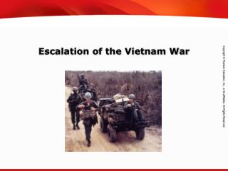 Escalation of the Vietnam War