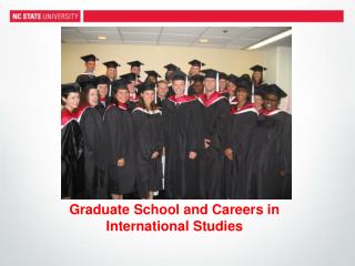 Graduate School and Careers in International Studies
