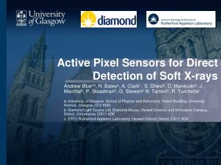 Active Pixel Sensors for Direct Detection of Soft X-rays