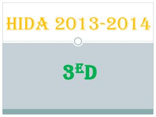 HIDA 2013-2014