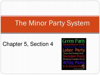 The Minor Party System