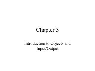 Chapter 3