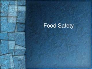 Food Safety