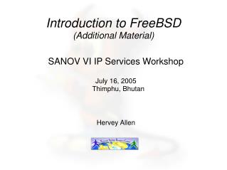 Introduction to FreeBSD (Additional Material)