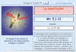 Le beatitudini