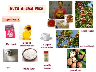 NUTS &amp; JAM PIES