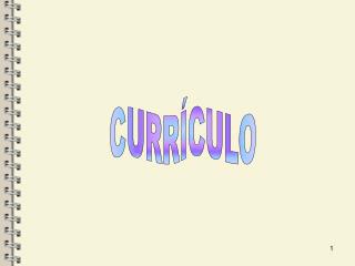 CURRÍCULO