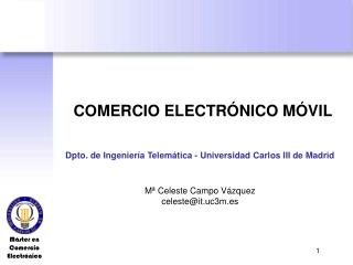 COMERCIO ELECTRÓNICO MÓVIL