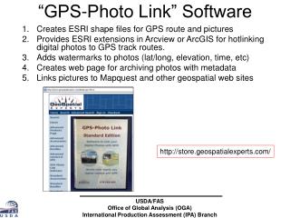 “GPS-Photo Link” Software