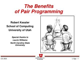 The Benefits of Pair Programming