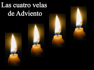 Las cuatro velas de Adviento