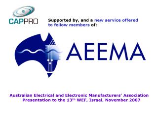 Australian Electrical and Electronic Manufacturers’ Association