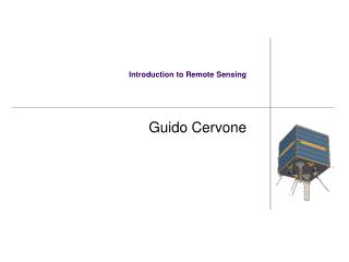 Introduction to Remote Sensing