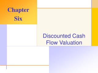 Discounted Cash Flow Valuation