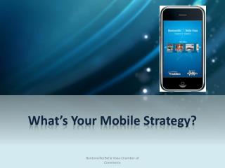 What’s Your Mobile Strategy?