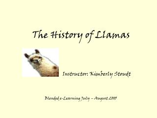 The History of Llamas