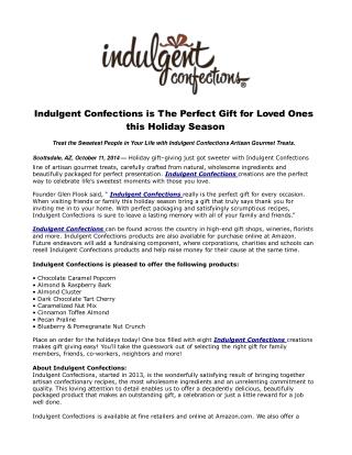 Indulgent Confections is The Perfect Gift for Loved Ones thi