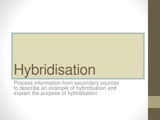 Hybridisation