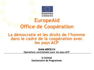 EuropeAid Office de Coopération