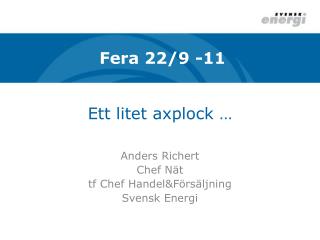 Ett litet axplock …