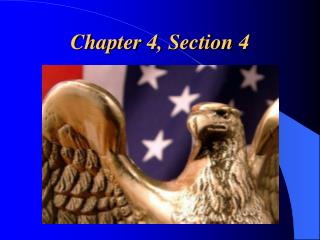Chapter 4, Section 4