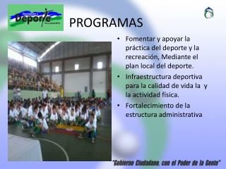 PROGRAMAS