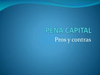 PENA CAPITAL