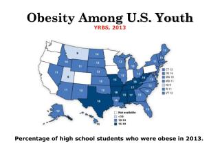 Obesity Among U.S. Youth YRBS, 2013