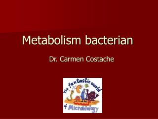 Metabolism bacterian