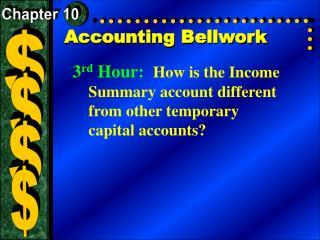 Accounting Bellwork