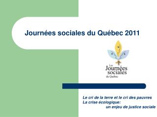 Journées sociales du Québec 2011