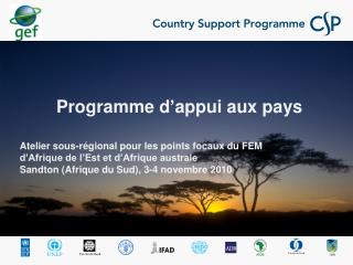 Programme d’appui aux pays / Questions générales