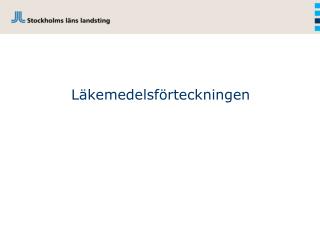 Läkemedelsförteckningen