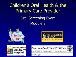 Children’s Oral Health &amp; the Primary Care Provider