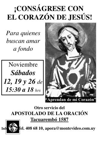 ¡CONSÁGRESE CON EL CORAZÓN DE JESÚS!