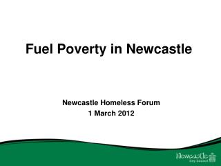 Fuel Poverty in Newcastle
