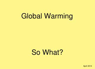 Global Warming