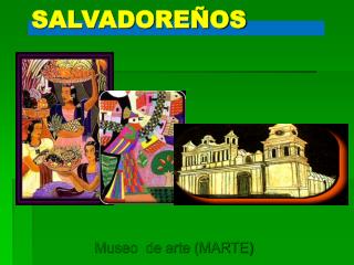 PINTORES SALVADOREÑOS