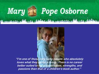 All About Mary Pope Osborne
