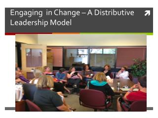 Engaging in Change – A Distributive Leadership Model