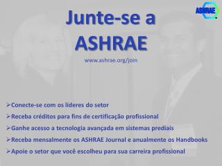 Junte -se a ASHRAE