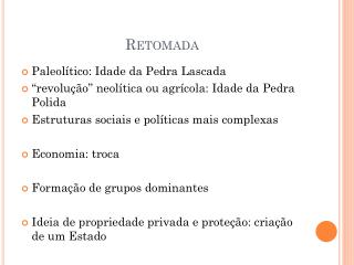 Retomada