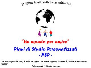 Piani di Studio Personalizzati - PSP -