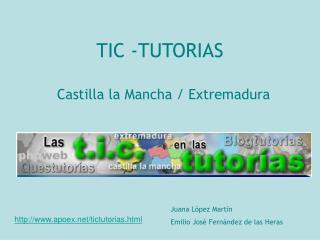 TIC -TUTORIAS