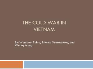The cold war in vietnam